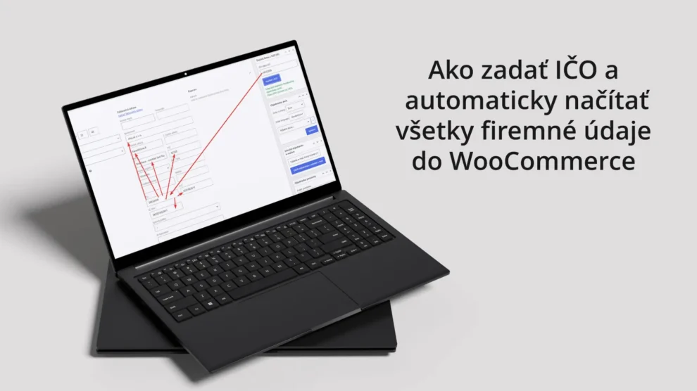 Ako zadať IČO a automaticky načítať všetky firemné údaje do WooCommerce